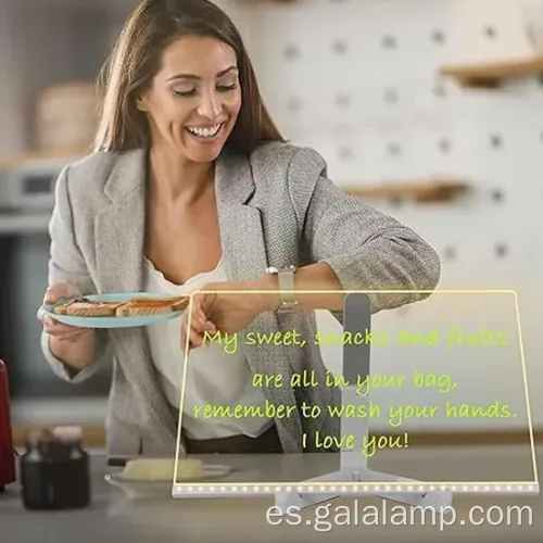 Tablero de dibujo de luz LED y tablero de mensajes